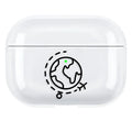 AirPods Pro 3 protective case cover in solid colour made from PC material