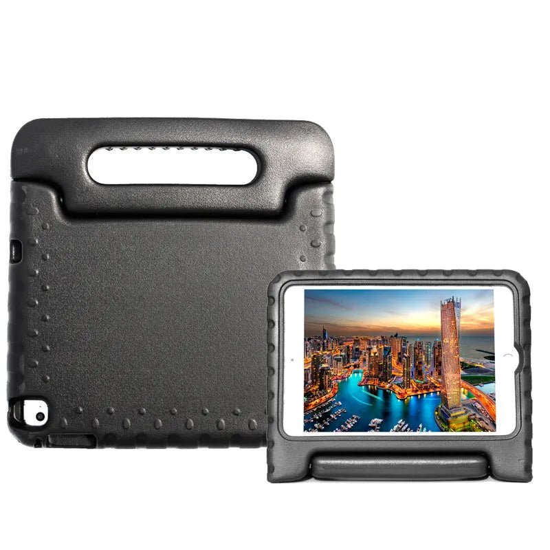 Huawei Enjoy 10.1 inch tablet protective case in EVA foam, showing colour options and style examples.