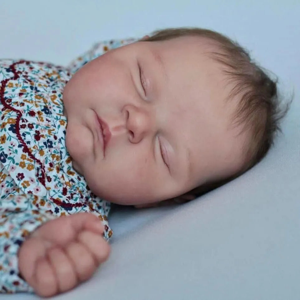 50 cm NPK vinyl simulation baby reborn doll with lifelike appearance for children aged 4-6