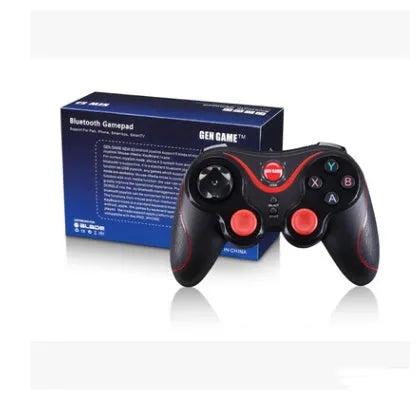 X3 Bluetooth wireless game controller for Android phones with mobile phone clip accessory