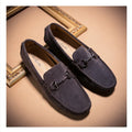 Breathable hollow casual shoes for women, Korean style round toe, flat heel, in khaki hollow colour, viewed from side