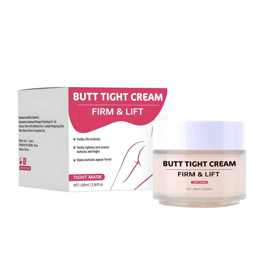 100ml hip tightening cream bottle with nourishing firming formula for contour support