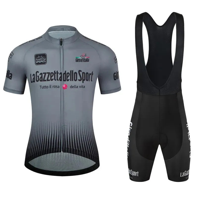Road bike cycling short sleeve suit in polyester fabric with multiple colour options