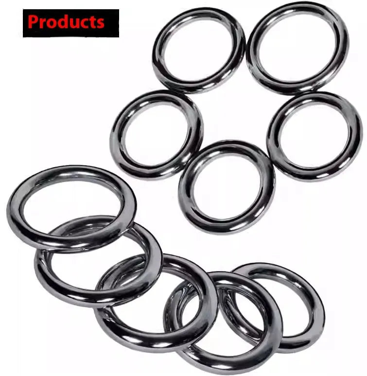 Electroplated steel Wing Chun training ring for martial arts conditioning exercises