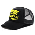Men's adjustable polyester baseball cap shown in one of six available colours.
