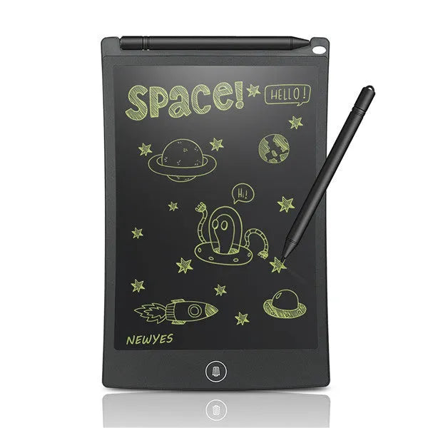 8.5 inch black LCD writing tablet H8S with flexible display and one-key clear button