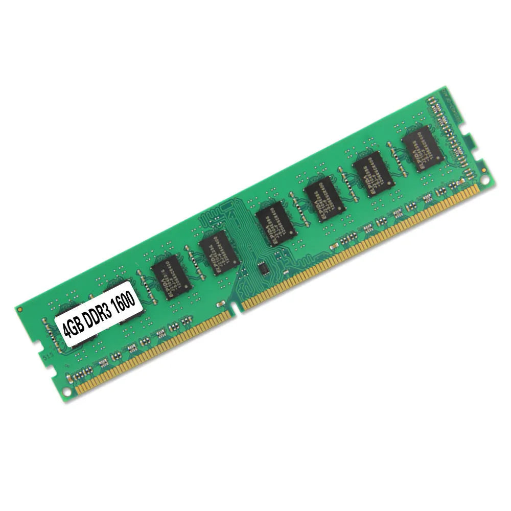 Desktop DDR3 4GB 1600MHz memory module for AMD-compatible systems