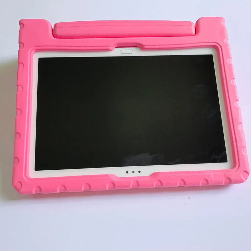 Huawei Enjoy 10.1 inch tablet protective case in EVA foam, showing colour options and style examples.