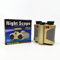 Children's telescope with light binoculars in blue plastic for outdoor exploration