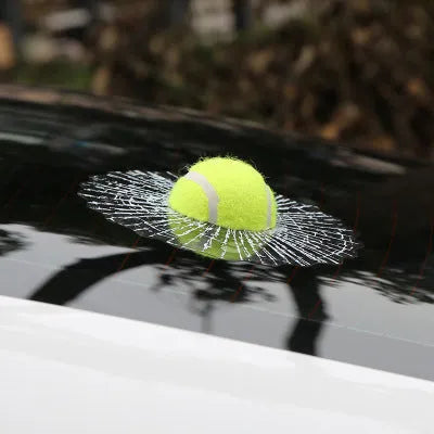 Car 3D sports ball air freshener set of six with basketball, football, tennis, and baseball shapes in PVC/EVA
