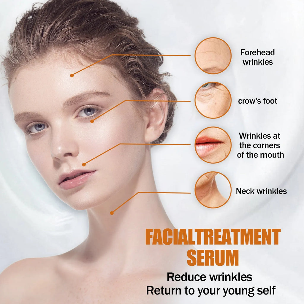 Retinol anti-wrinkle essence spray 30ml in boxed packaging for facial fine lines treatment