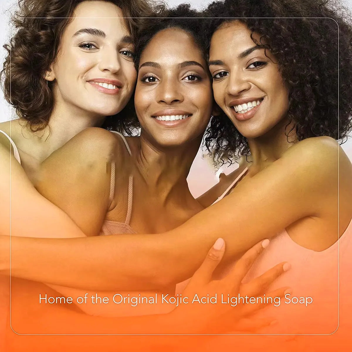 Customised organic vegan soap bar with kojic acid papaya or vitamin C for dark spot removal