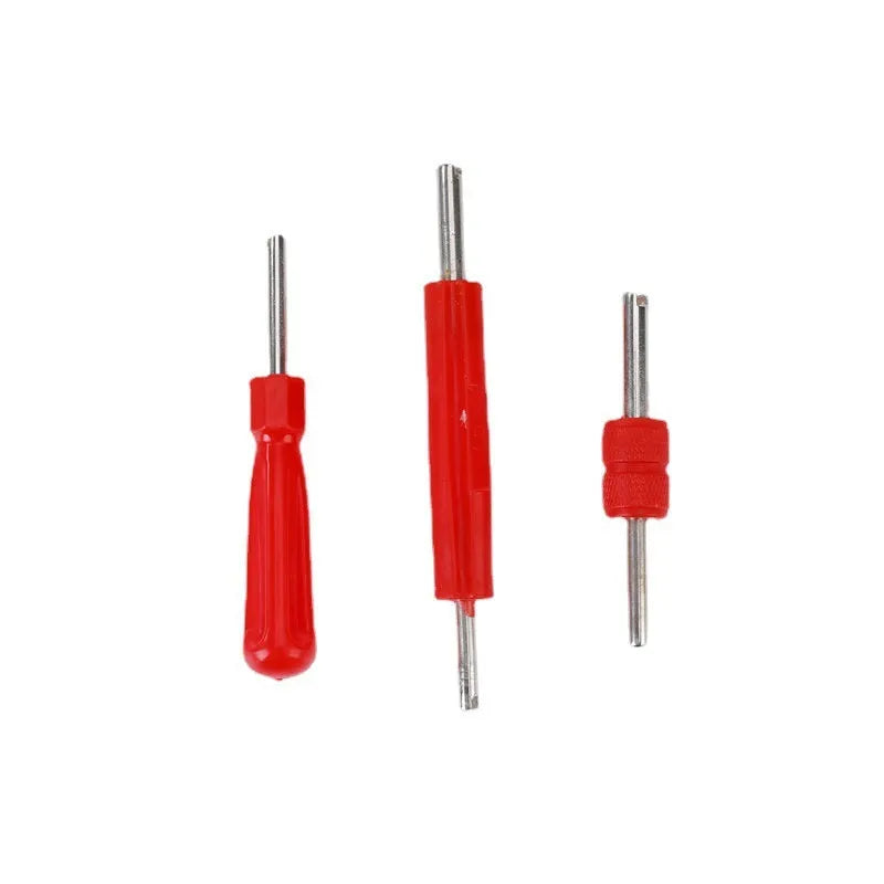 Aluminium alloy single-head twist valve wrench shown in one of three available colour styles.