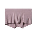 Men's seamless Modal underwear in solid colours showing mid-waist design
