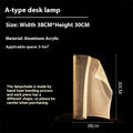 Irregular artistic acrylic ribbon table lamp in living room setting