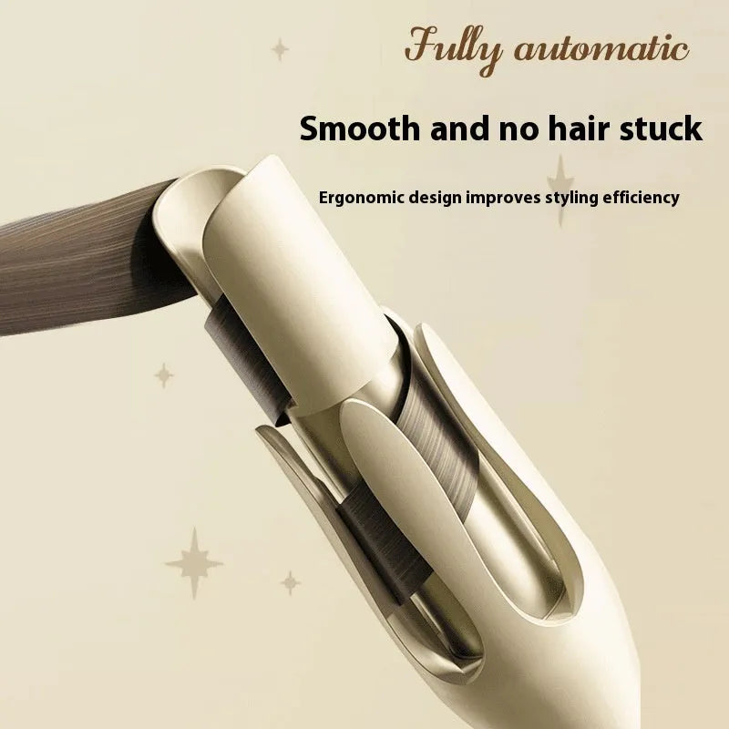 32mm automatic hair curler in white or Chigo colour options with wired AC power adapter