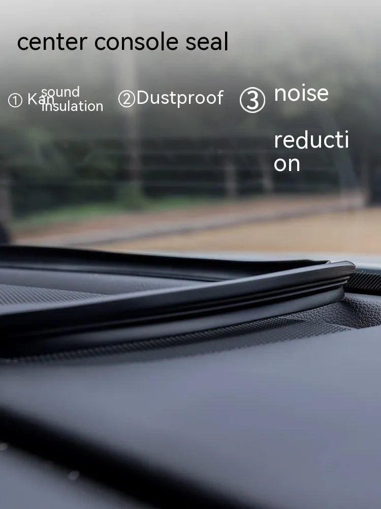 Mitsubishi Outlander dashboard soundproof seal strip made from silicone material measuring 1.6 metres