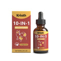 60ml bottle of pet multivitamin oral liquid supplement for dogs and cats with glucosamine and cranberry.