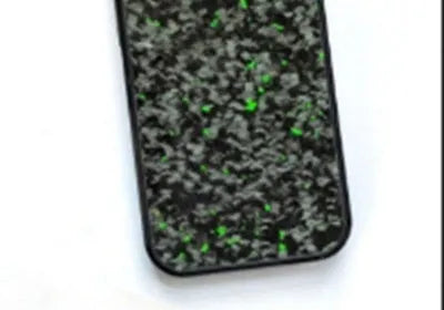 Slim Samsung Galaxy S21 phone case in Forged Red finish, showing front and back views.