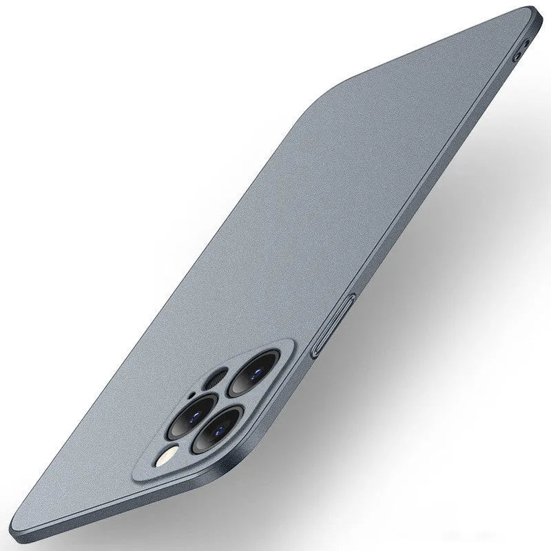Rock Sand PC phone case for Apple iPhone with fine hole cutouts and textured grip in solid colour