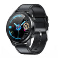 LEMFO LF26 smart bracelet on a wrist, showing its 1.3-inch screen and side button.