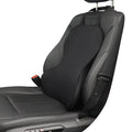 Memory cotton car waist back cushion with universal fit design in solid colour options
