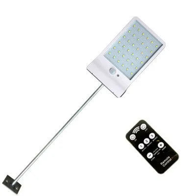 Black or white IP65 waterproof solar garden light for outdoor balcony and landscape lighting