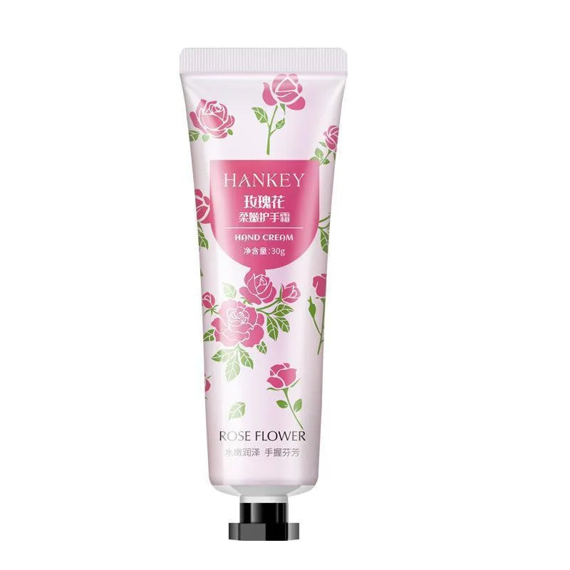 30g tube of fruit-scented hand cream for dry skin moisturising, available in 11 fragrance options.