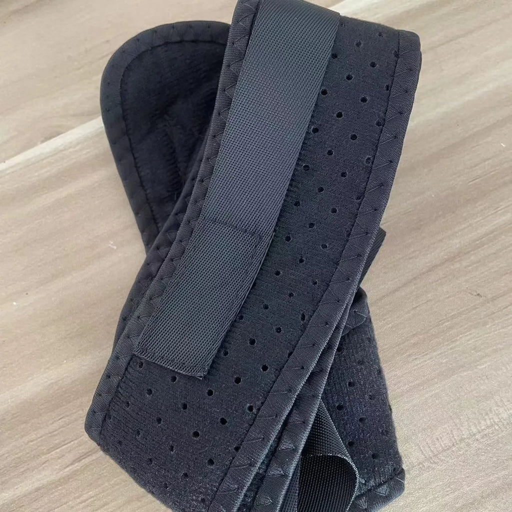 Nylon back posture correction band for anti-hunchback support during sitting