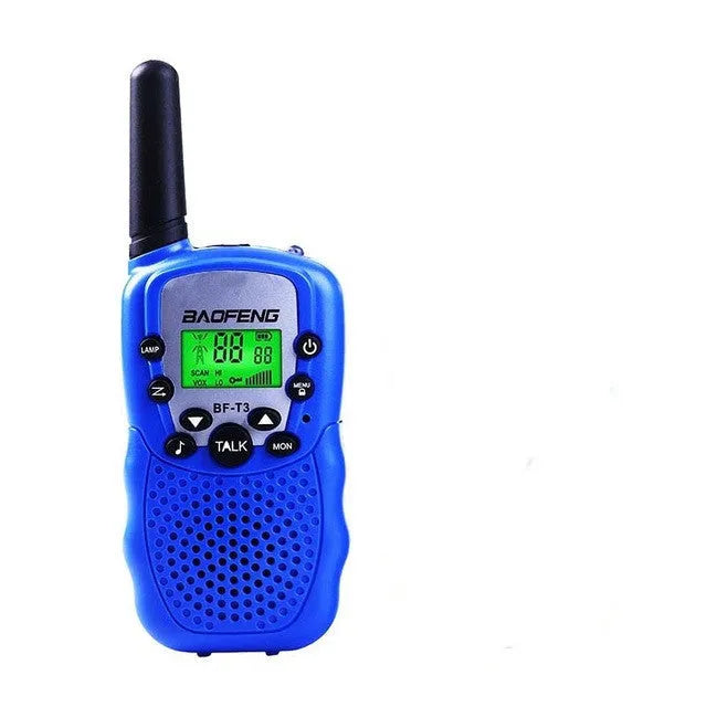 Children's handheld walkie talkie radio in choice of colours with 22-channel capability