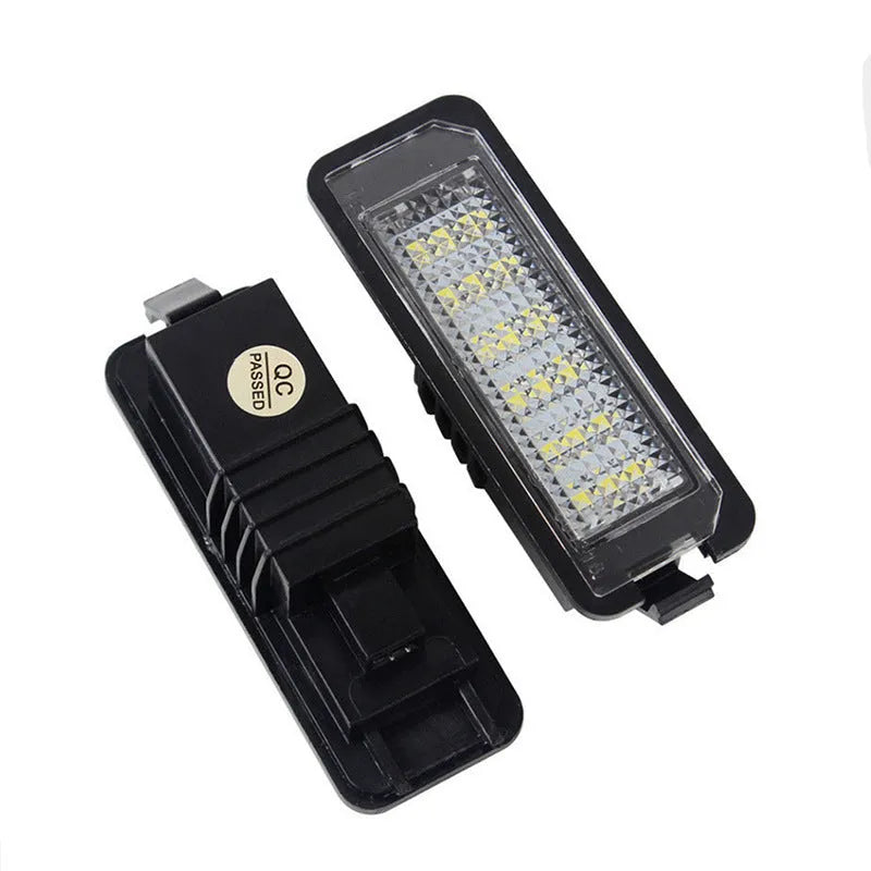 Volkswagen LED license plate light pair for Golf, Polo, Phaeton with Canbus compatibility