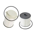White diesel fuel filter kit for RAM 1500 2500 3500 4500 5500 trucks with sealing ring.