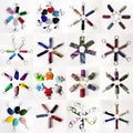 Assortment of twelve various products from a live stream shopping bundle selection.