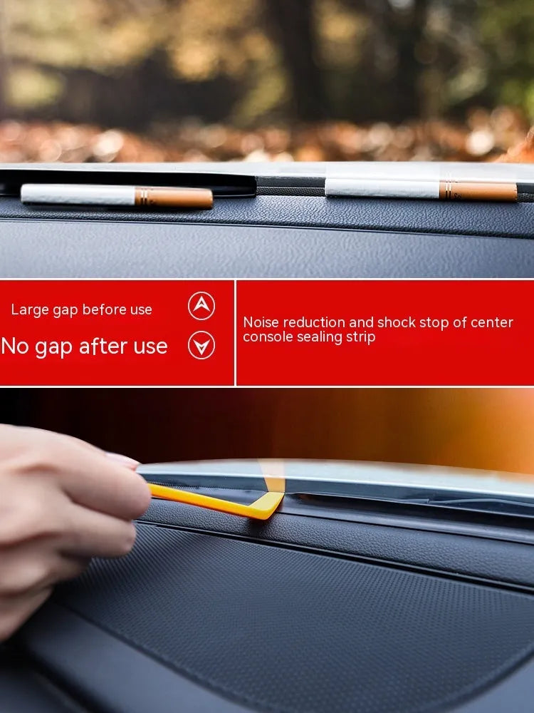 Mitsubishi Outlander dashboard soundproof seal strip made from silicone material measuring 1.6 metres