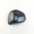 Carbon fibre textured ABS plastic gear shift cover for car interior decoration