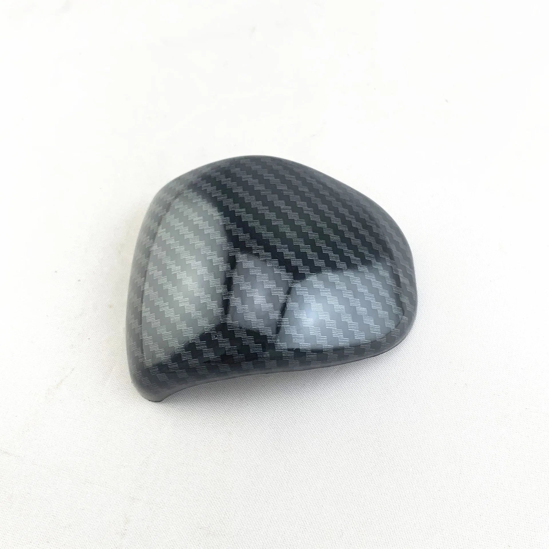 Carbon fibre textured ABS plastic gear shift cover for car interior decoration