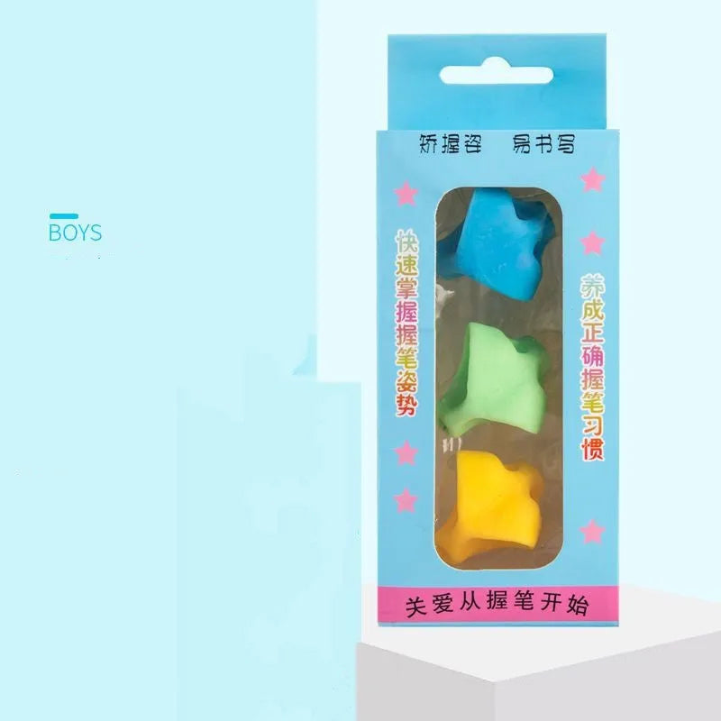 Children's writing corrector orthosis with pen holders for kindergarten learning