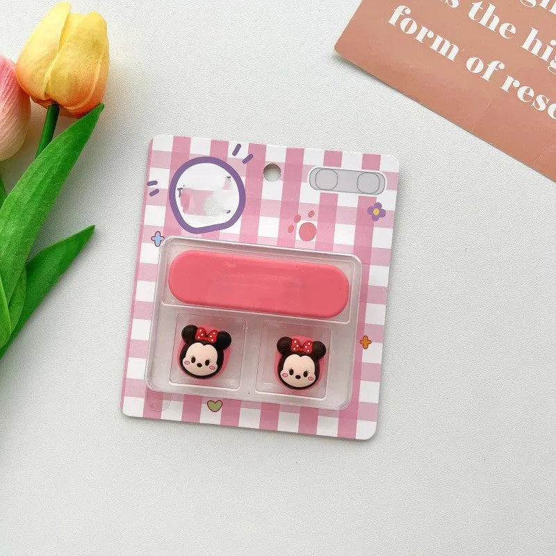 Cartoon magnetic protection cable fixer for desktop magnetic hubs in multiple colour styles