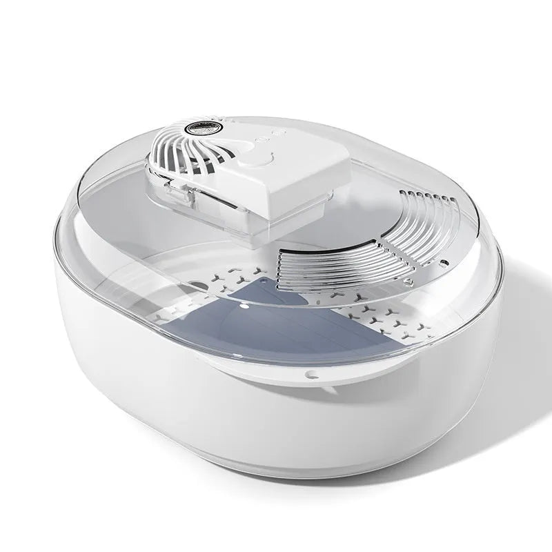 Aluminium household food defrosting plate with modern design and USB cable