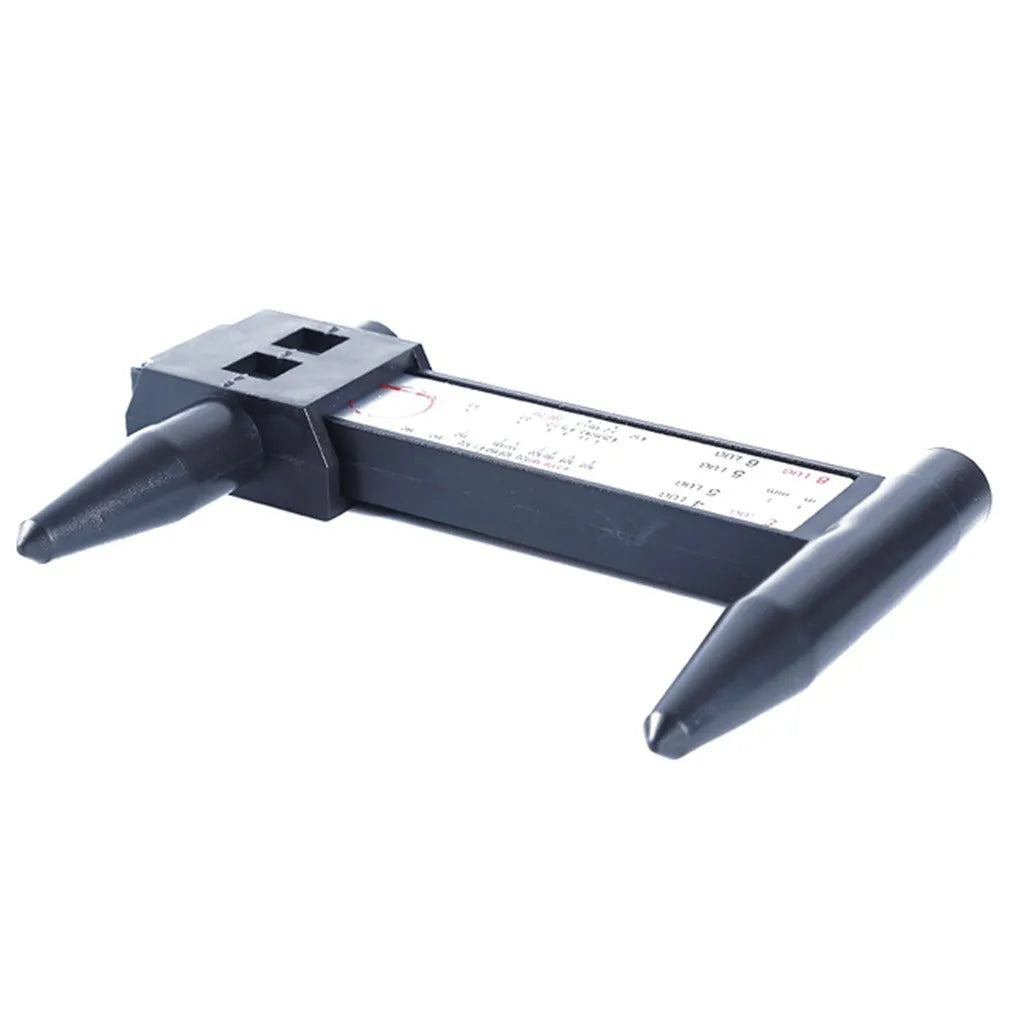 Digital electronic caliper hole distance measuring tool with 180mm range for wheel hub modification