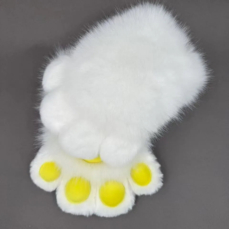 Colourful nylon animal claw cosplay gloves for costume decoration with free size fit