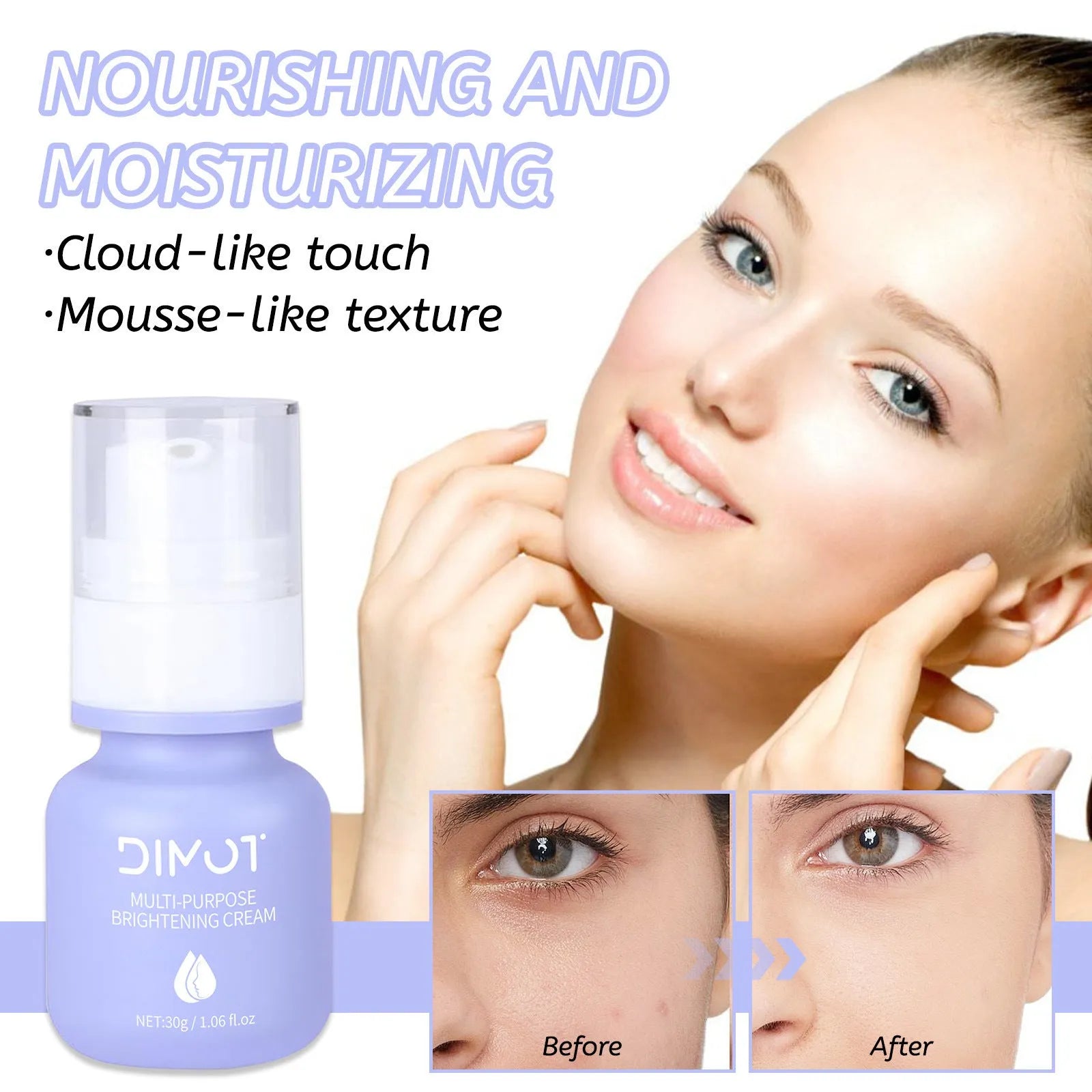 30ml tube of universal moisturising primer cream for all skin types