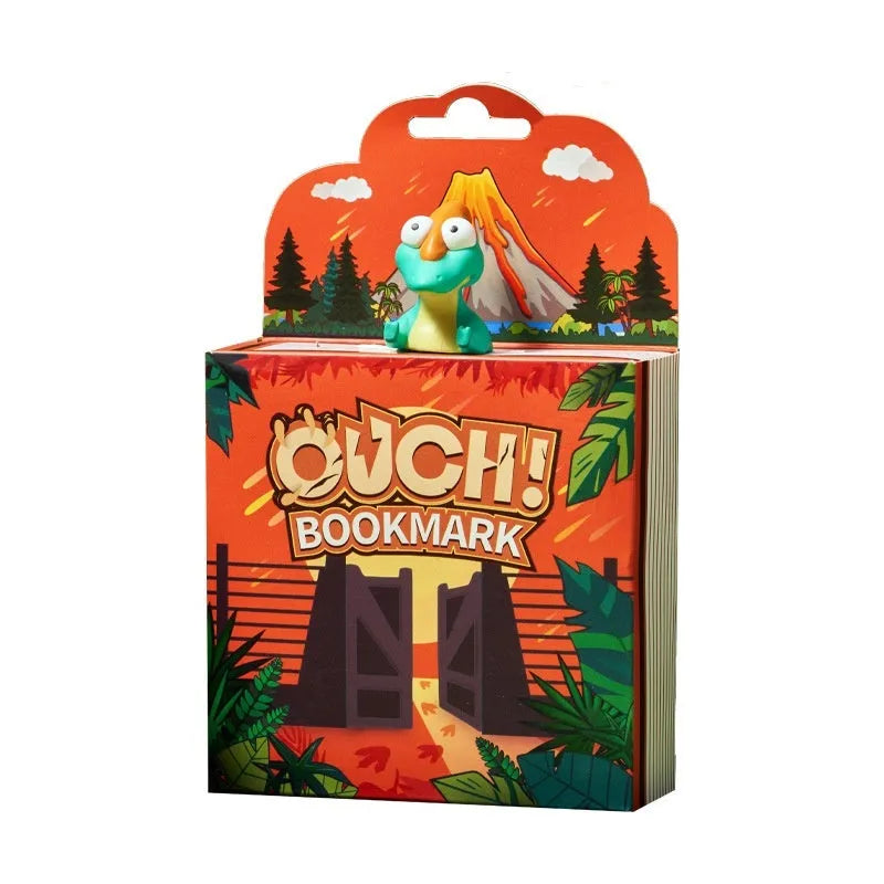 Dinosaur series cultural creative bookmark with Tyrannosaurus Rex cartoon design for pupils