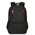 Oxford cloth insulated backpack with curved shoulder straps showing dry-wet separation compartments and 36-55L capacity