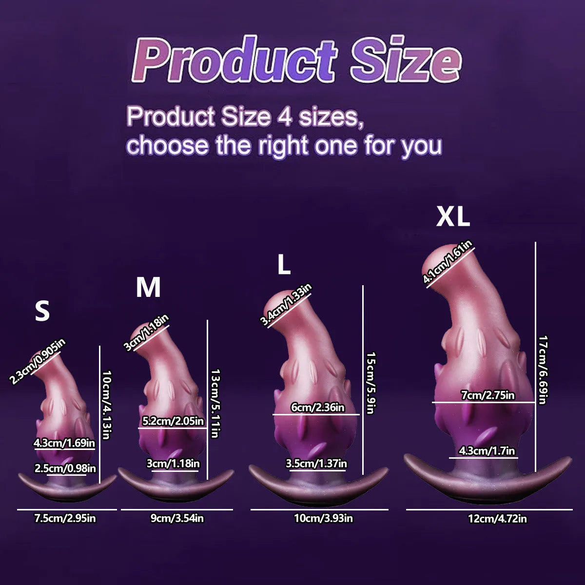 Unisex liquid silicone wearable masturbator in black, gold or purple colour.