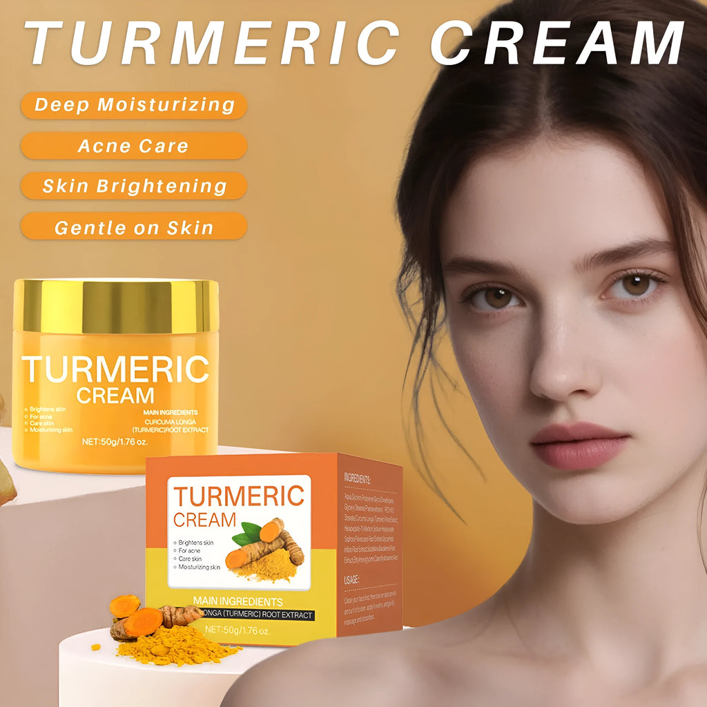 50g brightening moisturising cream in compact 53mm skincare jar
