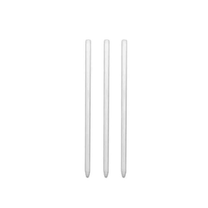 Loose leaf spiral notebook refill pack with paper core, pen refills, and metal pen cores.