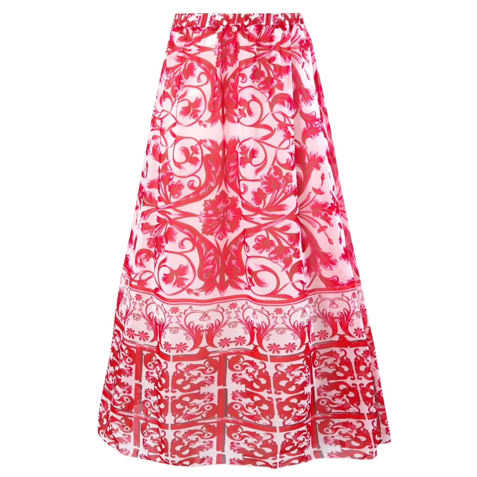 Women's printed polyester one-piece swimsuit available in multiple colours and styles