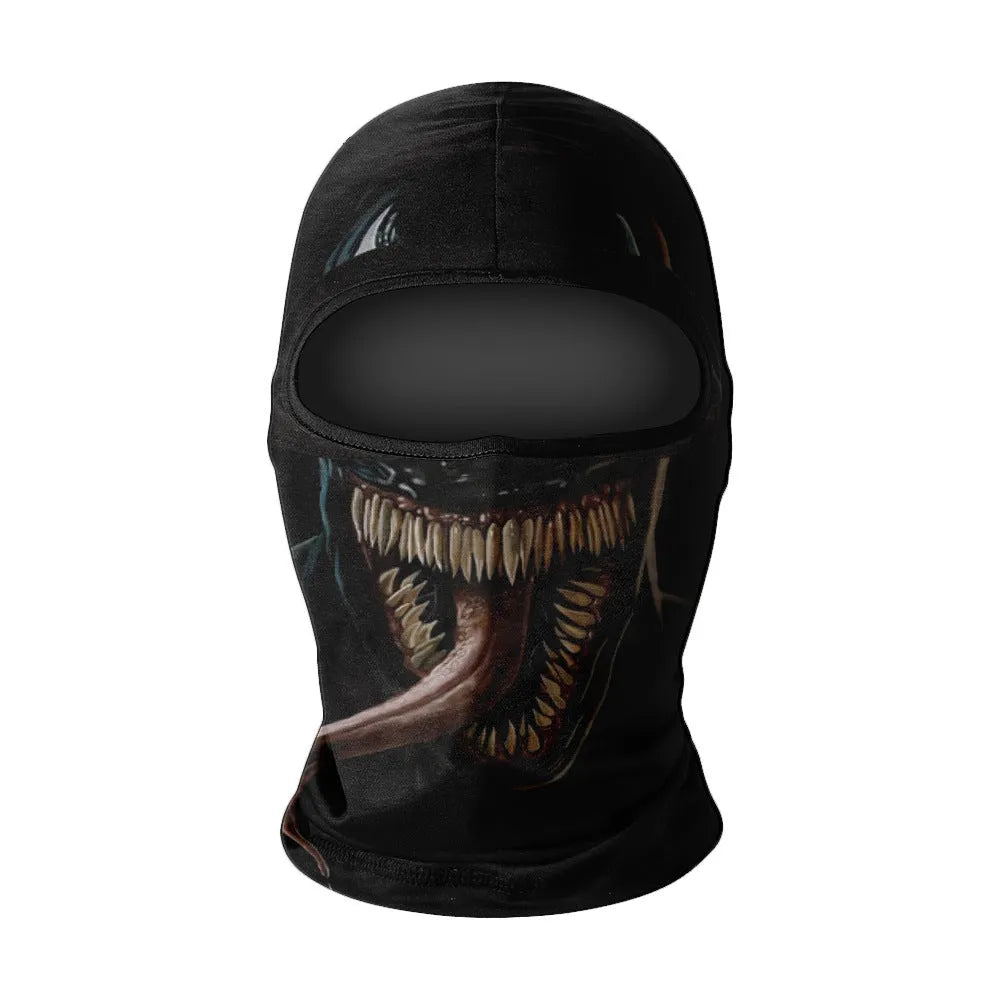 Men's summer breathable full face sun protection quick-drying ice silk polyester balaclava
