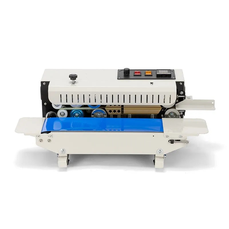 Mini handheld sealing machine with printed date steel seal for plastic bag packaging